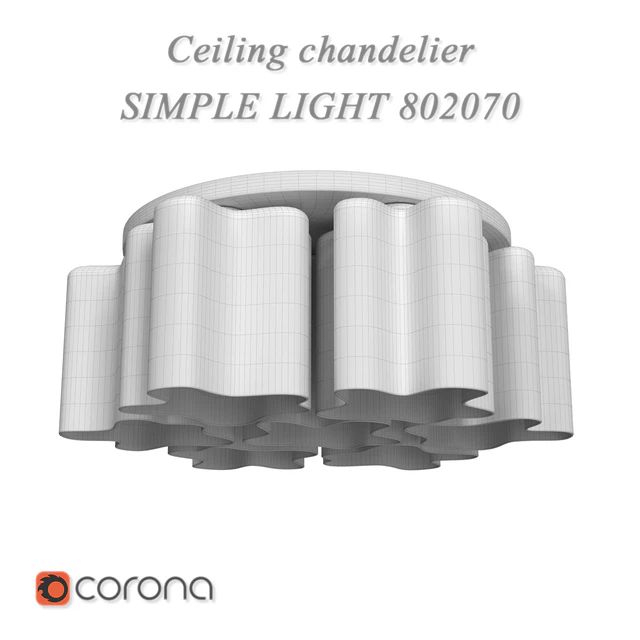 Потолочная люстра SIMPLE LIGHT 802070 — Скачать