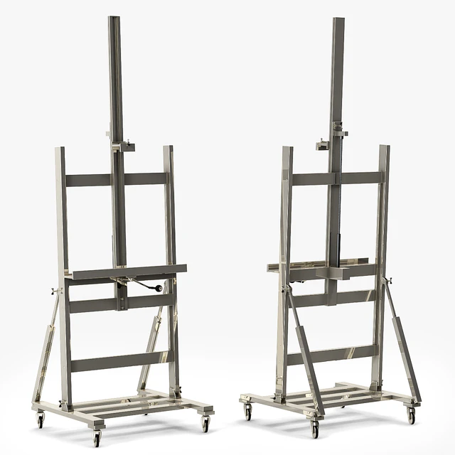 Restoration Hardware POLISHED NICKEL TV EASEL — Скачать