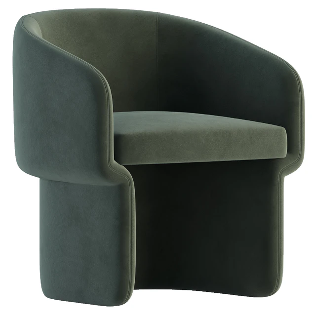 Lowrance Velvet Barrel chair — Descargar
