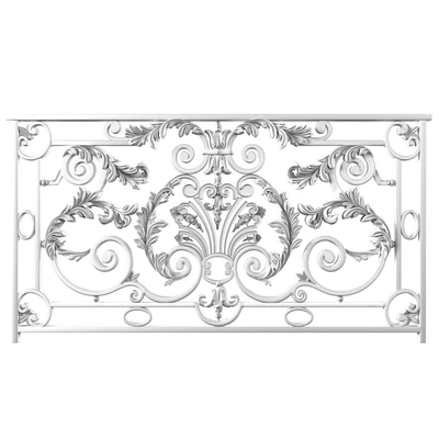 Классическое кованное ограждение.Classic Forged Fence — Вид 5