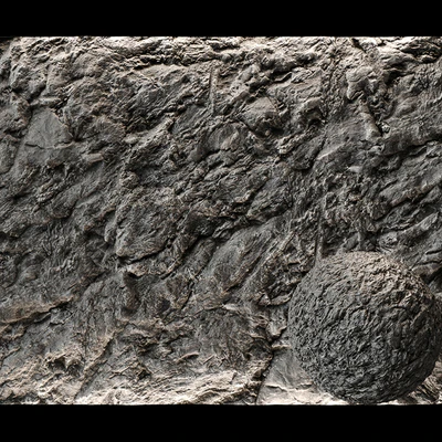 Stone Cliff Wall # 4 — Ver 1