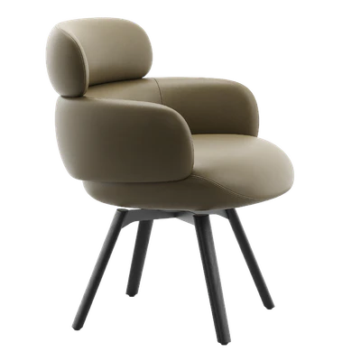 Vivienne Chair & Nico Table by Minotti — Ver 6