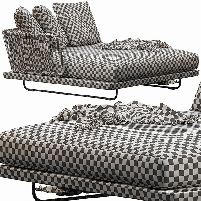 Sunray sofa Minotti outdoor — Скачать
