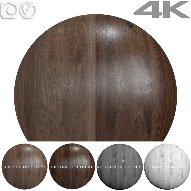 Seamless textures - WALNUT — Descargar