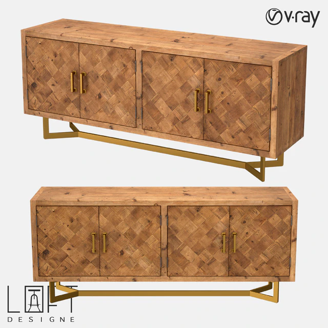 Chest of drawers LoftDesigne 80315 model — Descargar