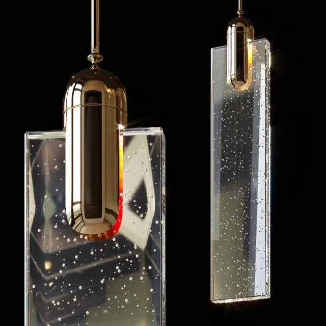 Modern Crystal Pendant Lamp — Descargar