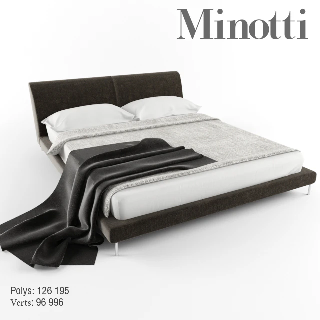 bed minotti — Скачать