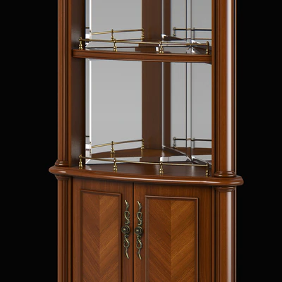 2617800 230 1 Carpenter Open top High corner cabinet 547x547x2155 — Вид 2