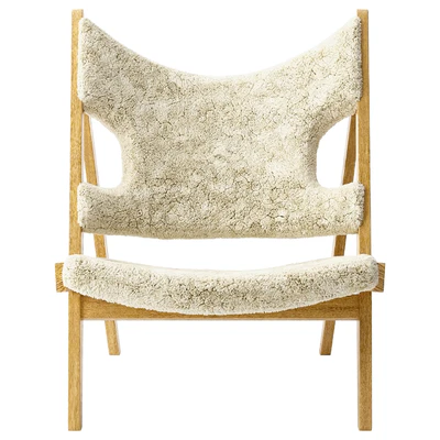 Sheepskin Knitting Chair by Menu — View 2