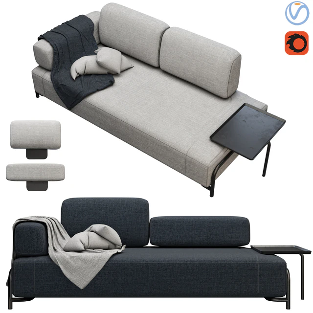 Sofa Modern - 01 — Descargar