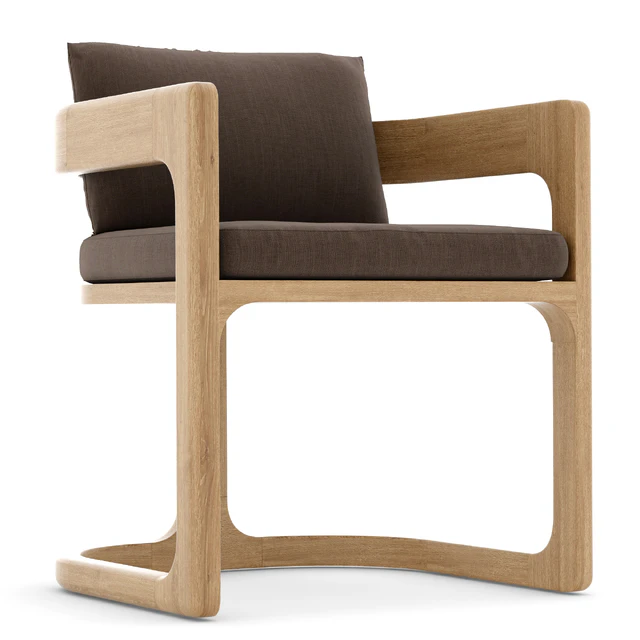 RH Outdoor Cassale table-chair — Скачать