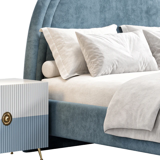 Channel Upholstered Bed by Pbteen — Скачать