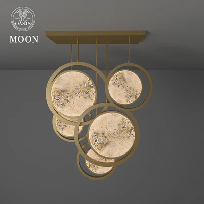 Moon pendant lamp — Ver 1