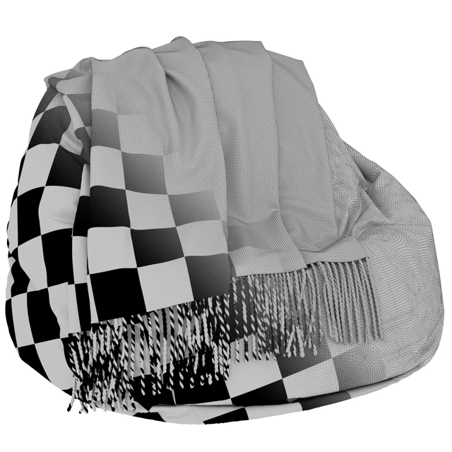 Bean bag chair with blanket — Descargar