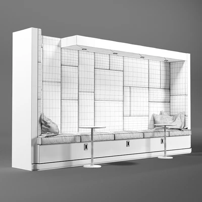 Restaurant And Office Lobi Seating-2 — Вид 3