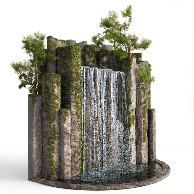 Large water fall 2 — Descargar
