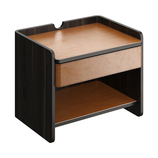 Italian modern minimalist style bedside table — Descargar