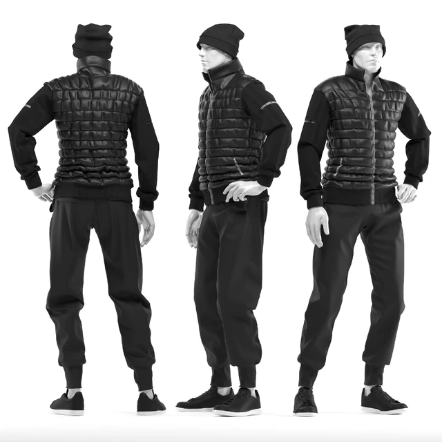 male mannequins with clothes 0.1 — Скачать