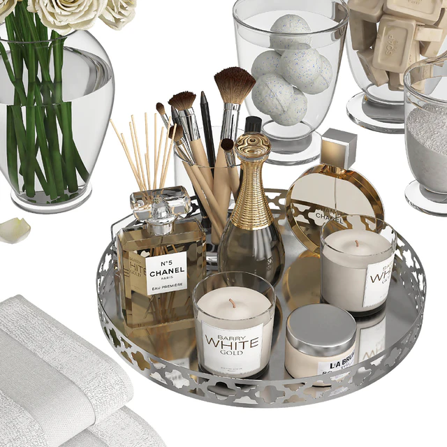Silver Gold Bathroom Decor — Descargar