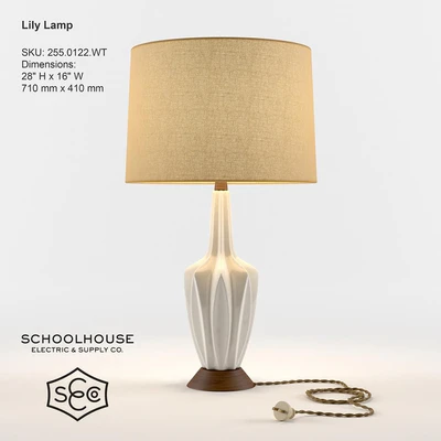 Schoolhouse Electric - Lily Lamp — Вид 1