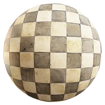 unpolished checkered tiles 001 — Descargar