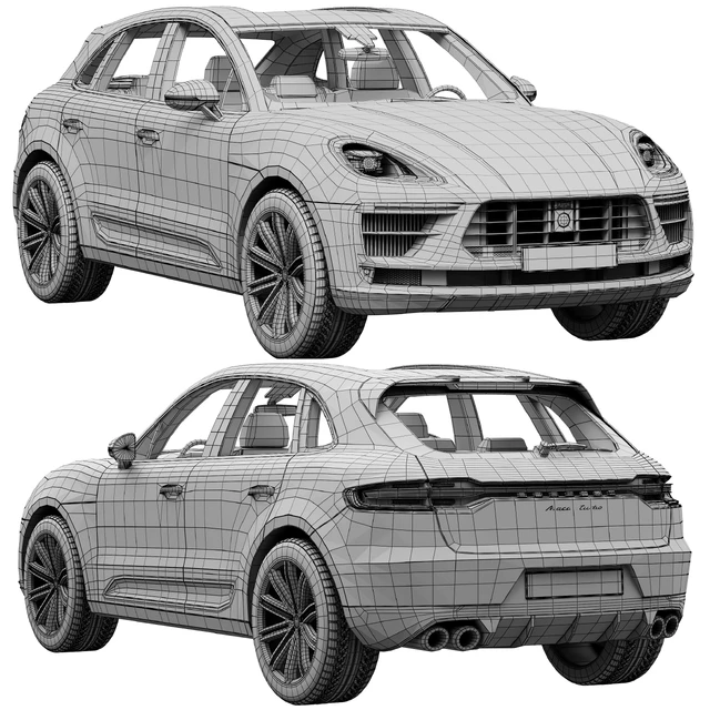 Porsche Macan Turbo 2020 — Descargar