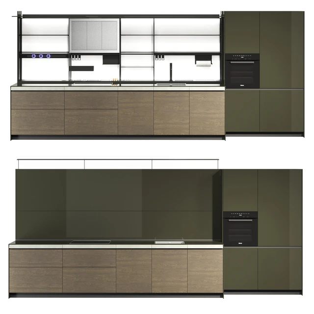 Итальянская кухня Valcucine Artematica New Logica — Скачать