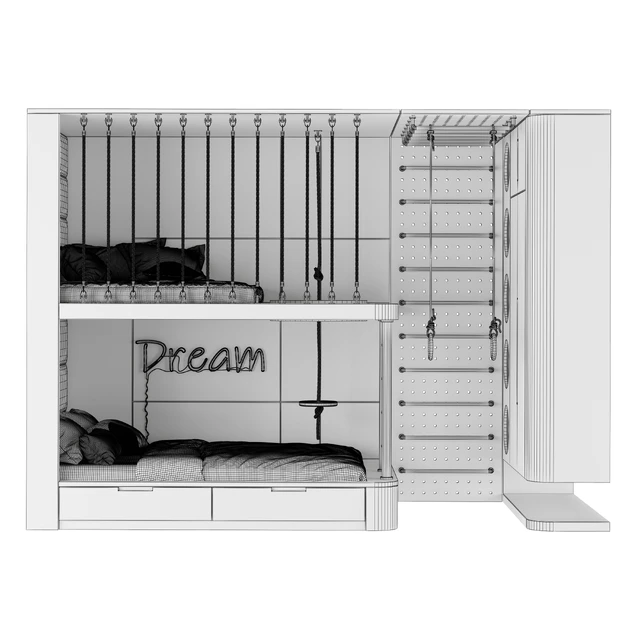 Childrens furniture set 29 — Descargar