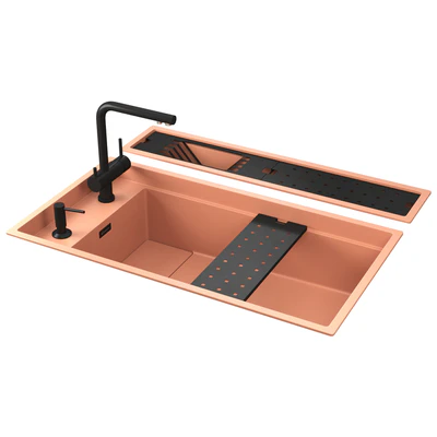 Sink and mixer Omoikiri Kinaru Pro 86-U/I — View 5