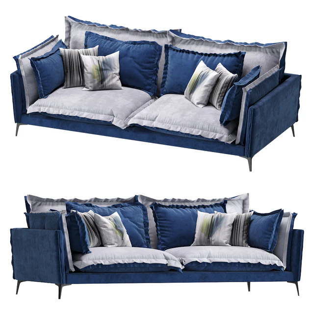 Arketipo Auto Reverse 2 Seater Velvet Sofa — Descargar