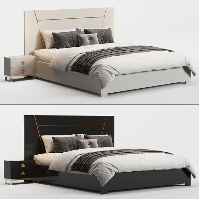 Noir Bed by Alfy — Скачать