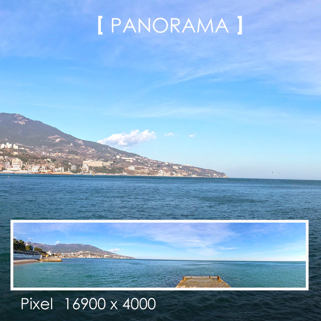 Set of panoramas of the promenade — Descargar