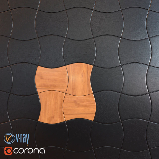 3D panel Wave — Descargar