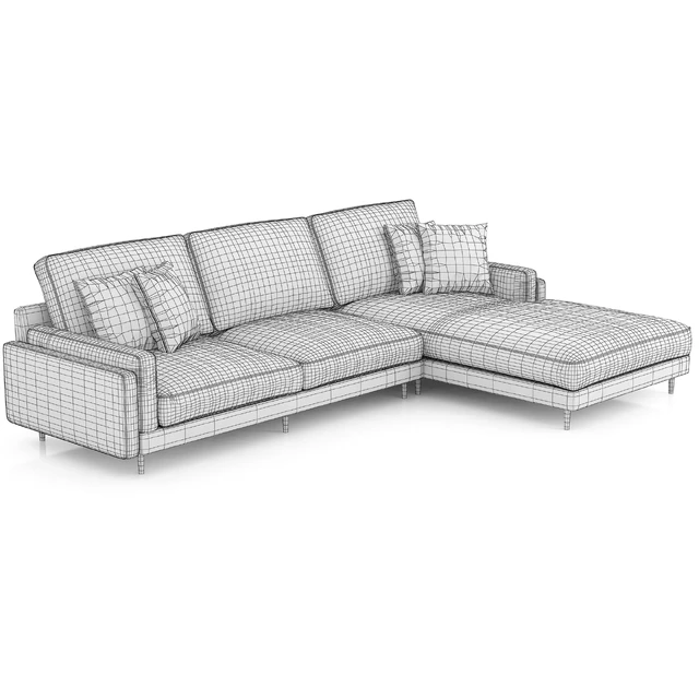 Dantone Home Sofa Portry Modular Two-Section — Descargar