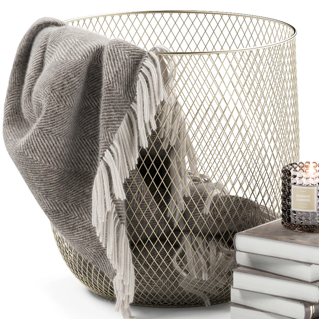 METAL BASKET DECOR 07 — Descargar