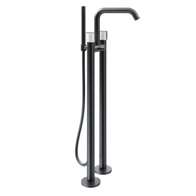 m307 floor mounted bathtub mixer by varied forms — Скачать