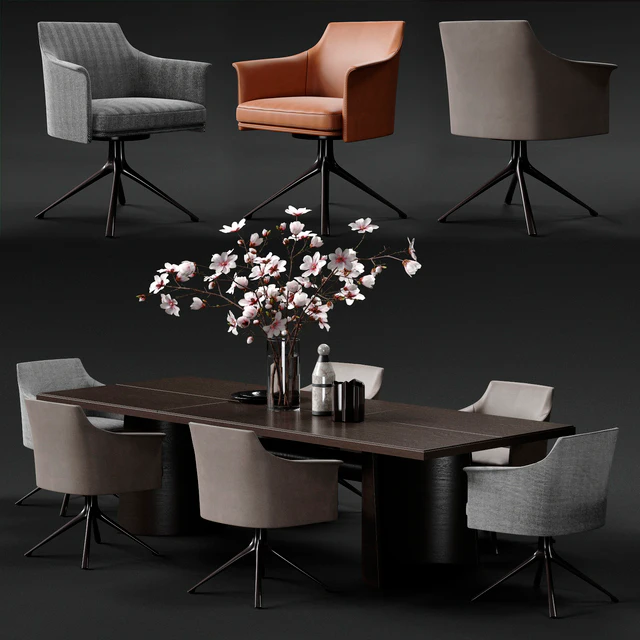 POLIFORM STANFORD Armchair & KENSINGTON Table — Скачать