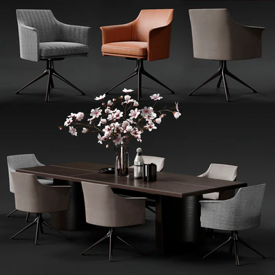 POLIFORM STANFORD Armchair & KENSINGTON Table — Вид 1
