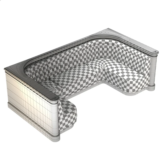D0. Restaurant sofa — Download