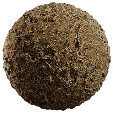 patchy grass on soil 001 — Descargar