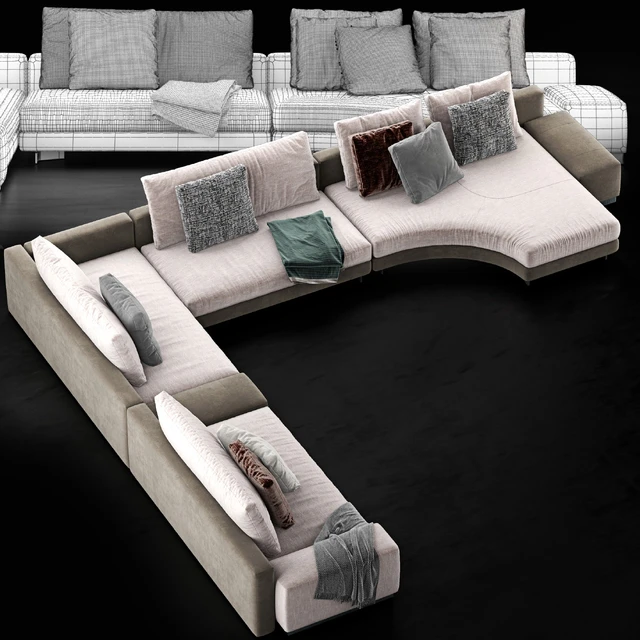 Minotti Daniels Sofa 5 — Download