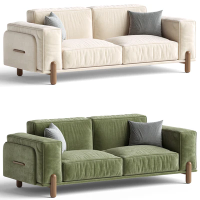 Upholstered Loveseat — Вид 3