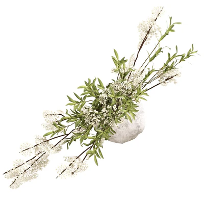 Bouquet of branches and umbrella flowers — Ver 3