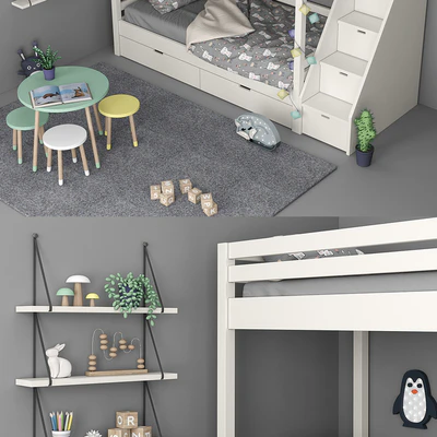 Kids Bedroom Set — Ver 2