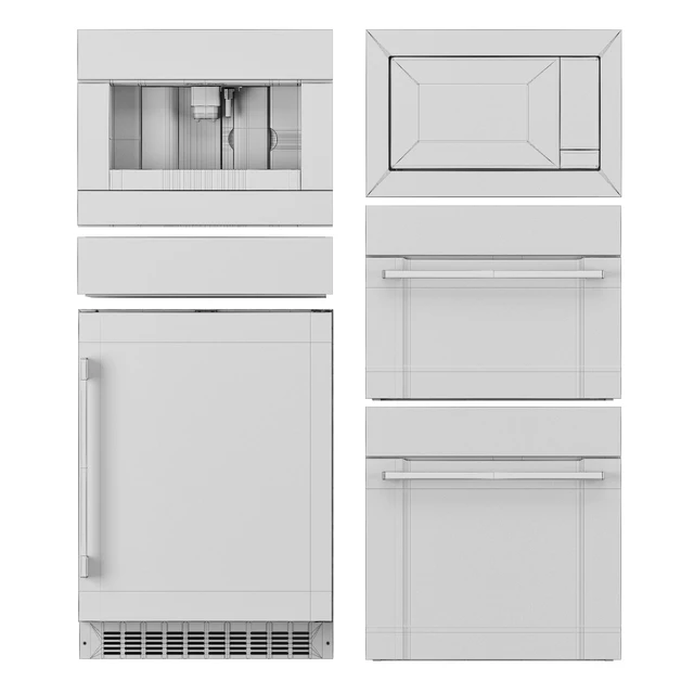 Electrolux kitchen appliances set 01 — Descargar