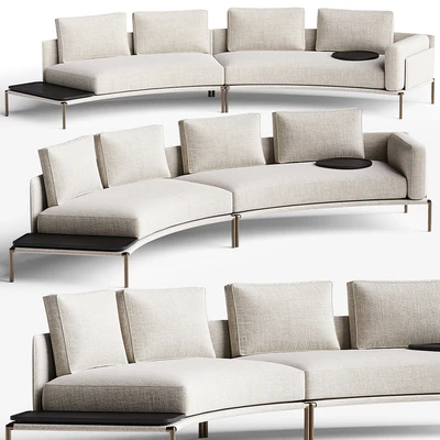 NOAH Curved sofa By Zanotta — Вид 1