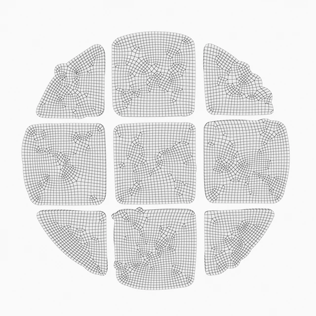 Ceramic wall sculpture Circle Prism by Chris Gryder — Descargar