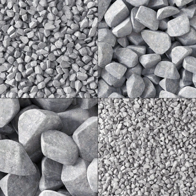 Gravel splinter decor Big kit n2 / Гравий обломочный для декора — Скачать