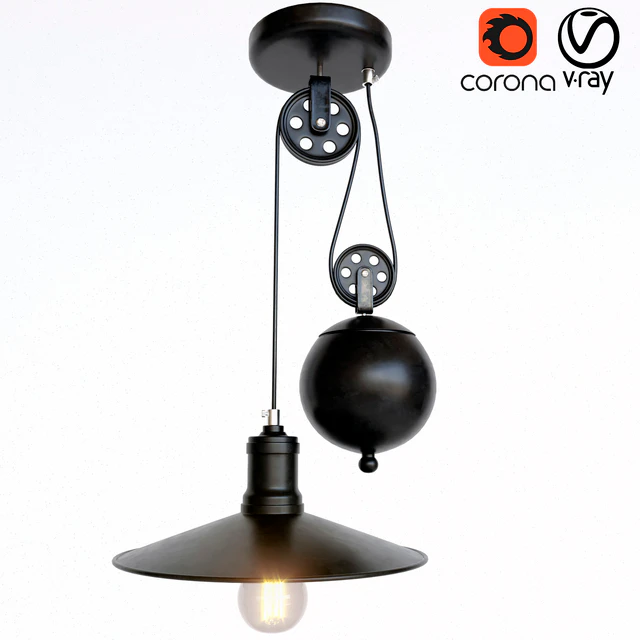 18-Chandelier with counterweight — Descargar