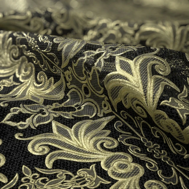 Lace Embroidery 08 | 4K | PBR | PNG | SBSAR — Descargar